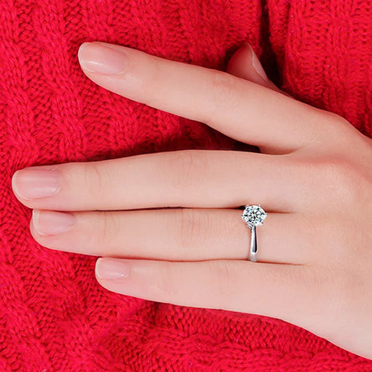 Engagement Proposal Ring Austrian Crystal