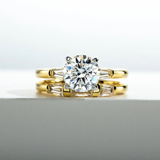All Moissanite Ring Sets Engagement 2025