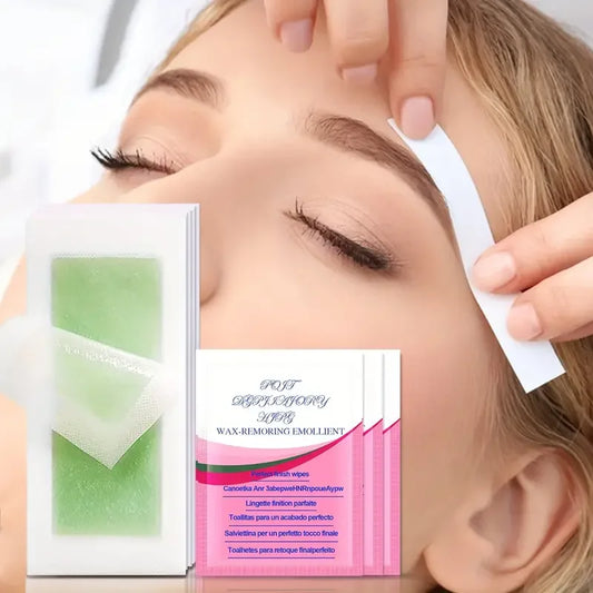 Pcs Depilatory Wax Strips For Hair