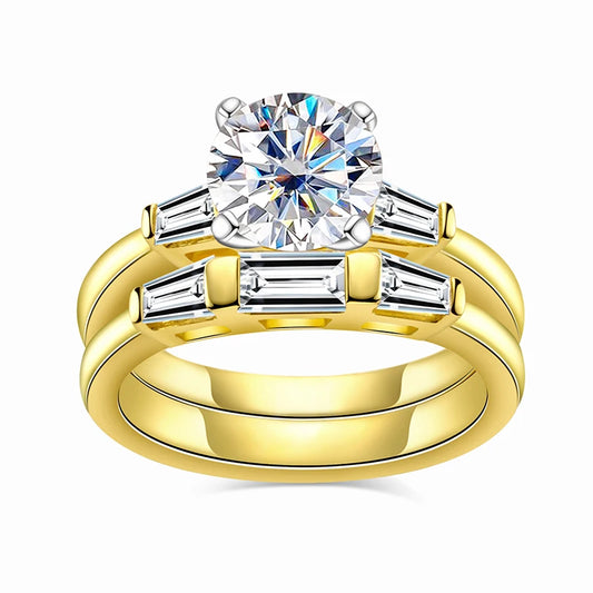 All Moissanite Ring Sets Engagement 2025
