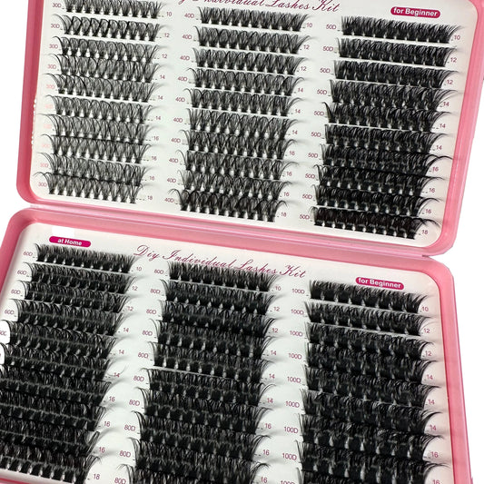 Individul Claster Eyeash Thick & Fluffy Extension