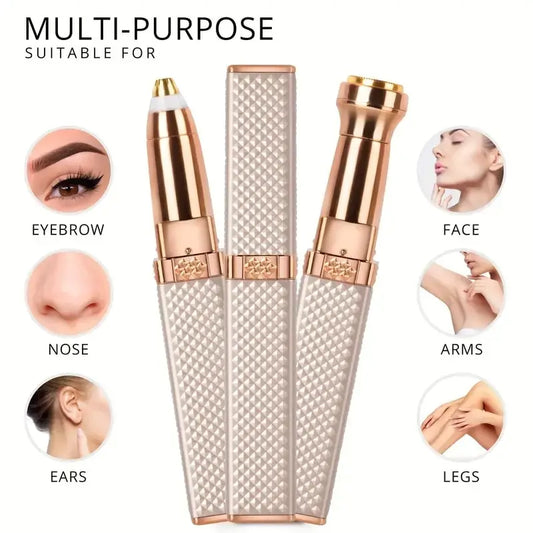 Eyebrow Razor and Hair Remove Rechargeable 2-in-1