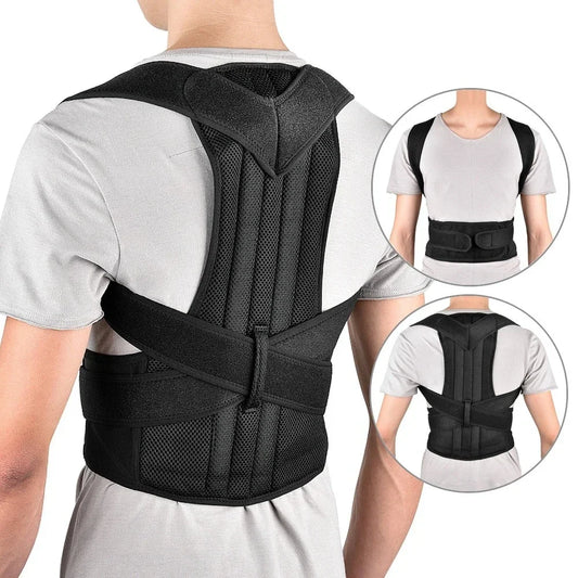 Reinforced Belt Lumbar Column Posture Corrector Back Support Strap