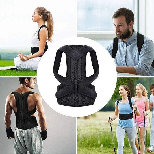 Reinforced Belt Lumbar Column Posture Corrector Back Support Strap