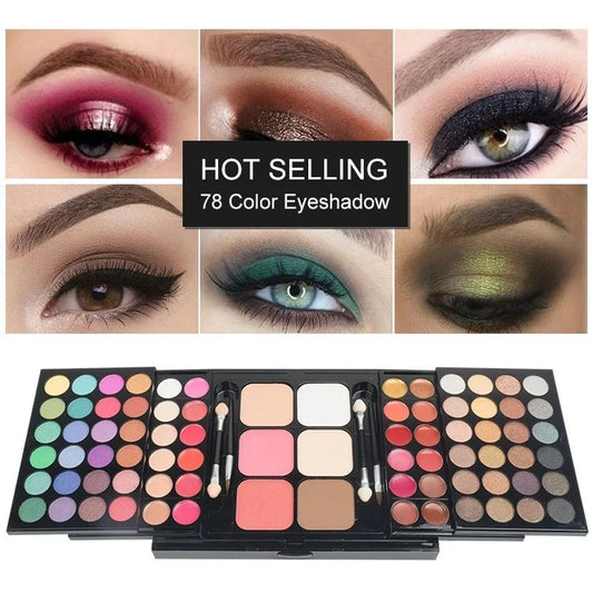 Eyeshadow Palette Matte Waterproof Long Lasting Pressed Powder