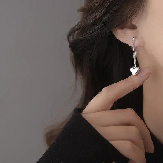 Zircon Love Heart Earrings 2025